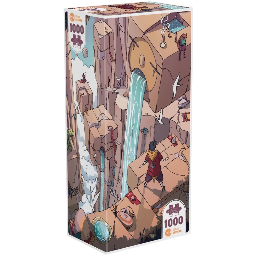 Jigsaw Puzzle 1000 Pieces - Universe Blocks - Iello