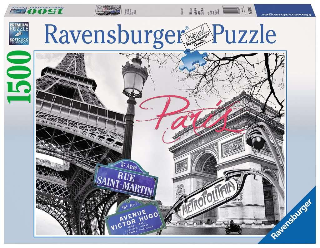 Jigsaw Puzzle 1500 Pieces - My Paris - Ravensburger