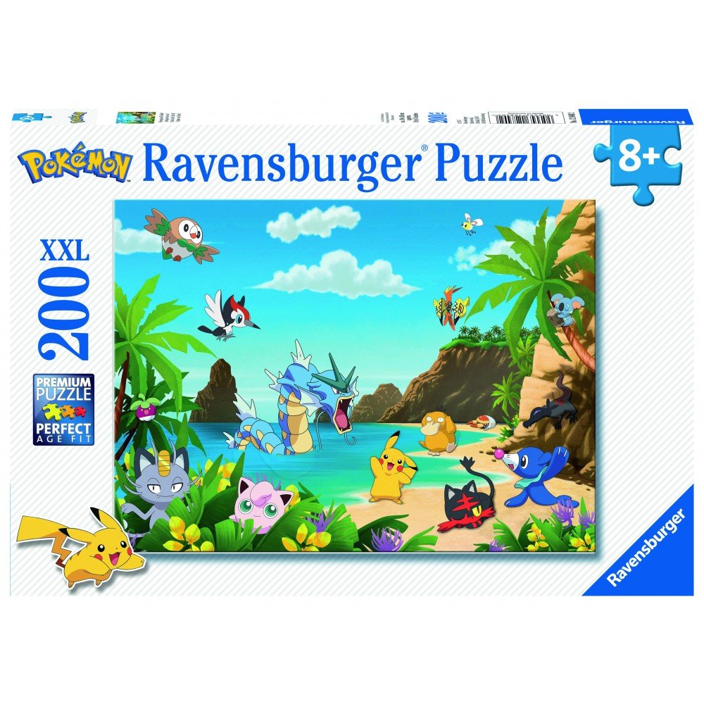 Puzzle 200 pièces Pokémon - Attrapez-les tous !