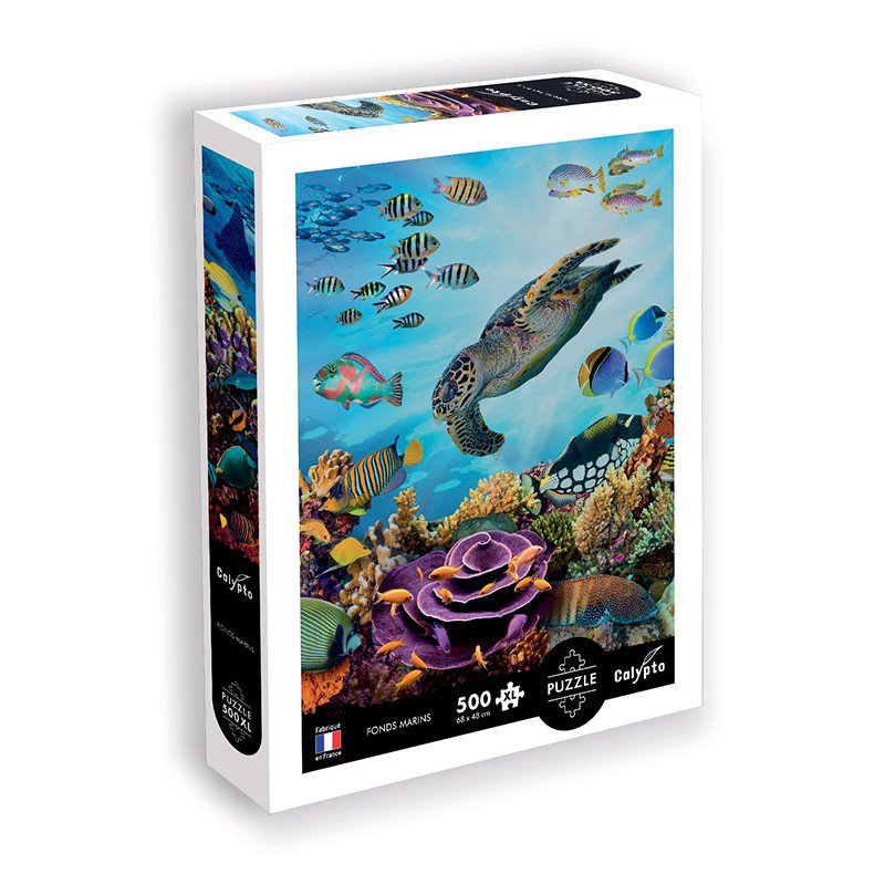 XL Jigsaw Puzzle 500 Pieces - Seabed - Sentosphère