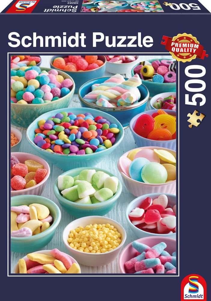 Jigsaw Puzzle 500 Pieces - Sweet treats - Schmidt