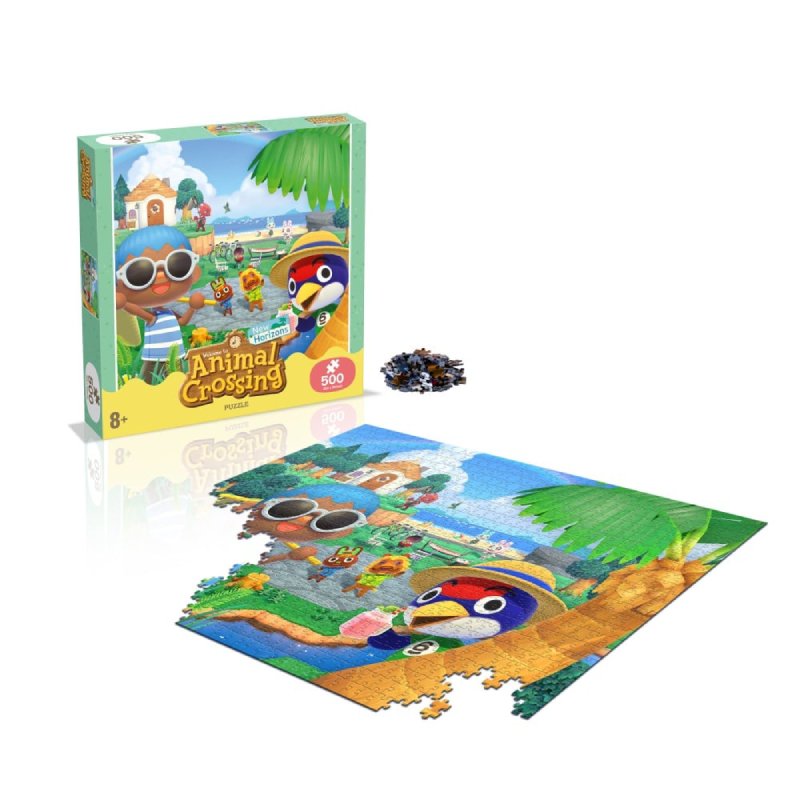 Jigsaw Puzzle 500 Pieces - Animal Crossing New Horizons - Winning Moves