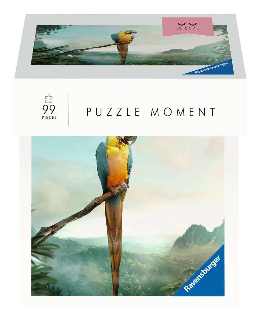 Jigsaw Puzzle 99 Pieces - Moment Parrot - Ravensburger