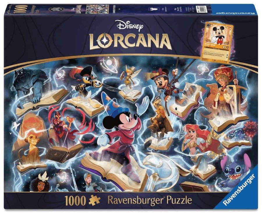 Puzzle Disney Lorcana 1000 pièces – Acier