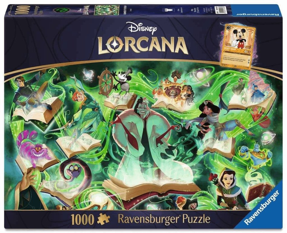 Puzzle Disney Lorcana 1000 pièces – Emeraude