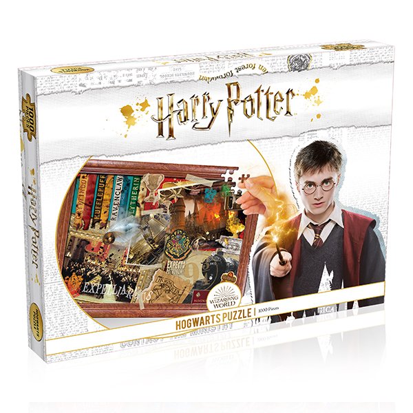 Jigsaw Puzzle 1000 Pieces - Harry Potter Hogwarts - Winning Moves