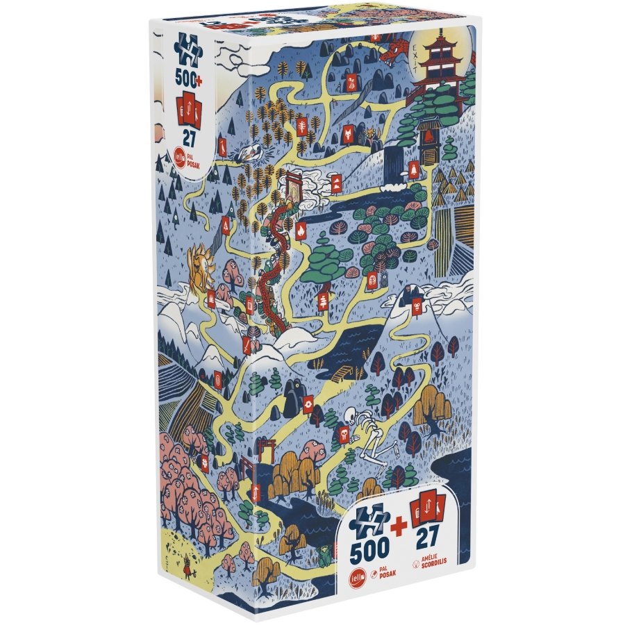 Jigsaw Puzzle 500 Pieces - Play Donjon La Forêt - Iello