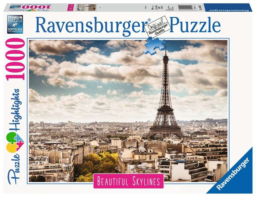 Jigsaw Puzzle 1000 Pieces - Paris - Ravensburger