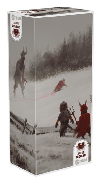 1000 pieces puzzle Signature - Jakub Rozalski: Noël