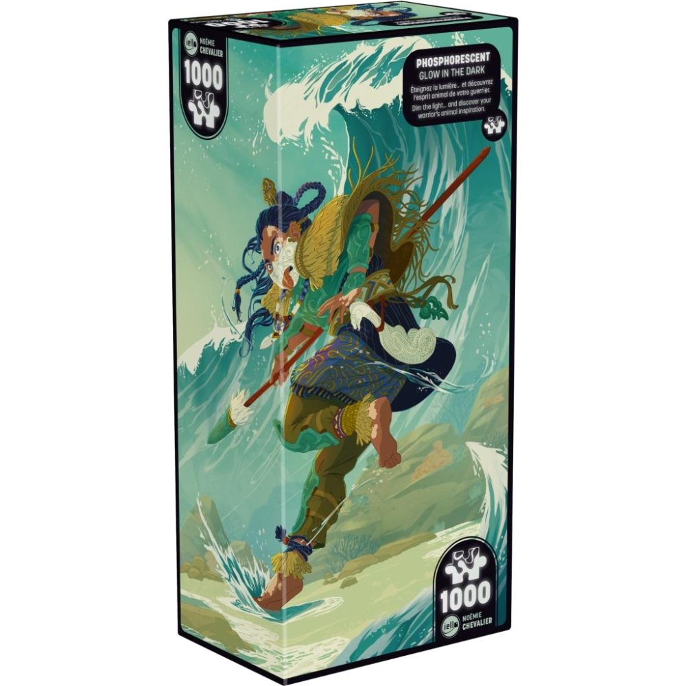 Jigsaw Puzzle 1000 Pieces - Twist Glow in the dark Sea Spirit - Iello
