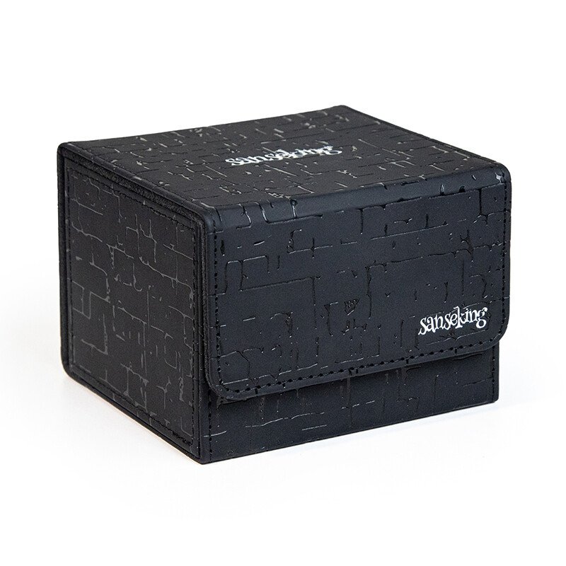 130+ Pyramid Deck Box - Black - Sanseking