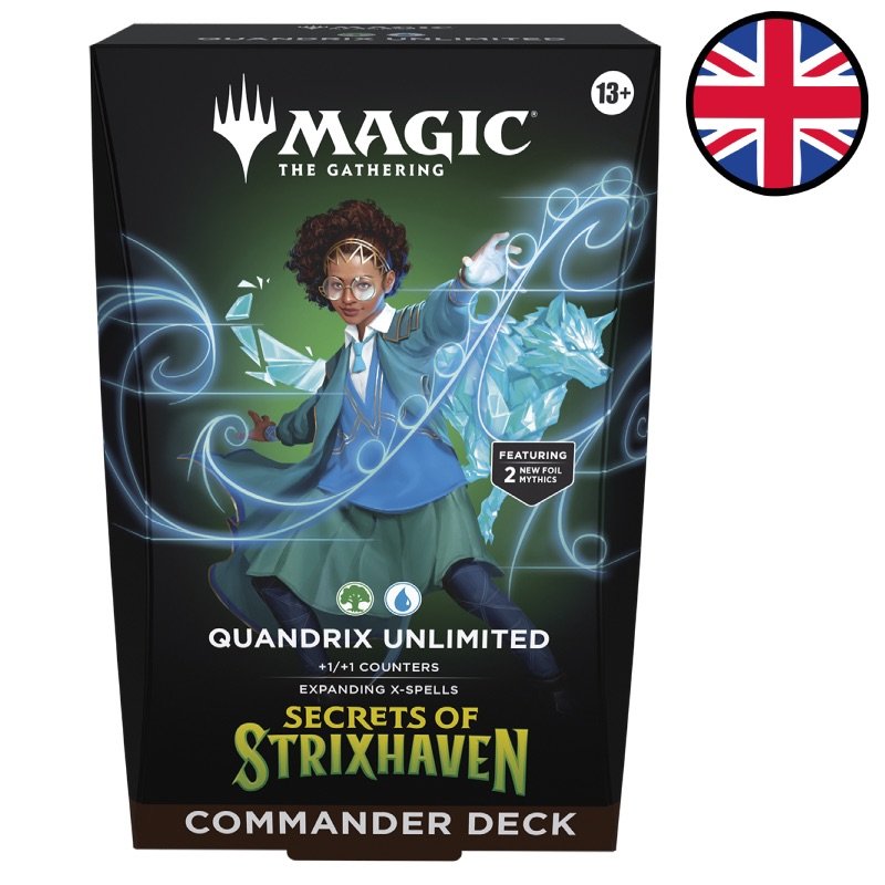 Deck Commander Les Secrets de Strixhaven - Quandrix Unlimited - Magic EN