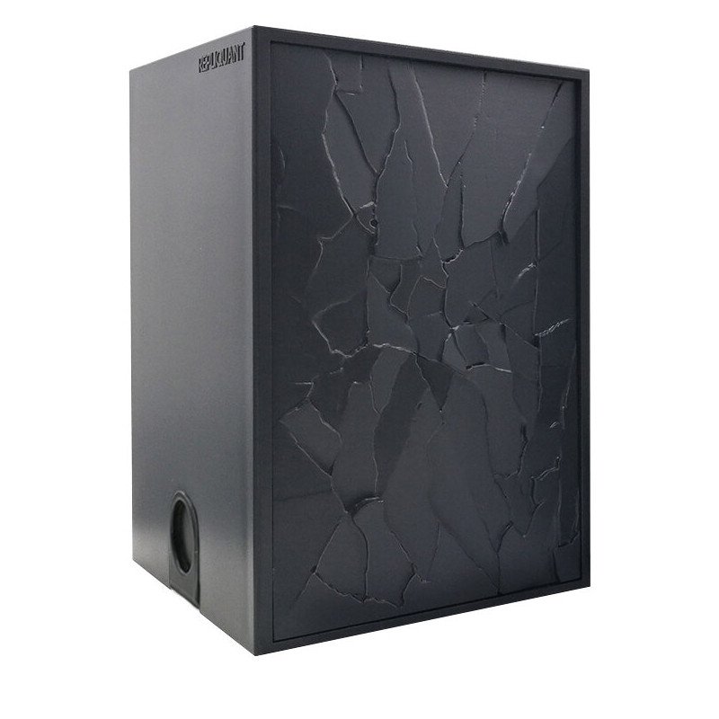 Deck Box Format 100+ Cracked Black - Repliquant