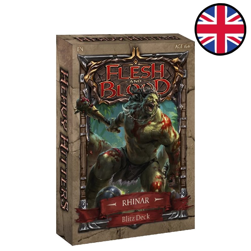 Heavy Hitters Rhinar  Blitz Deck - Flesh and Blood EN