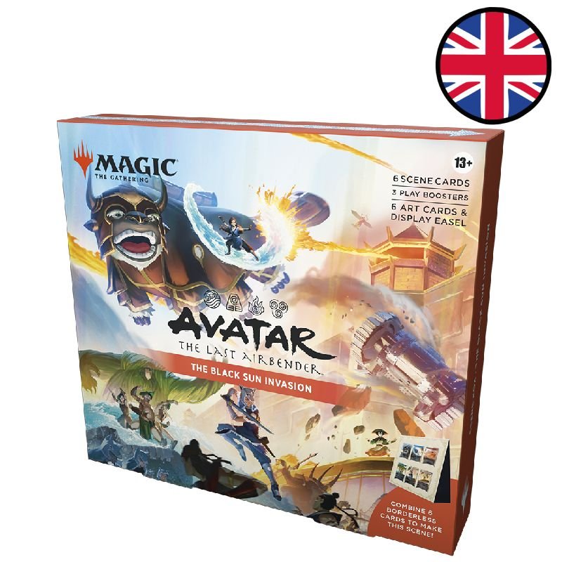Coffret scénique The Black Sun Invasion Magic: The Gathering | Avatar, le dernier maître de l'air - Magic EN