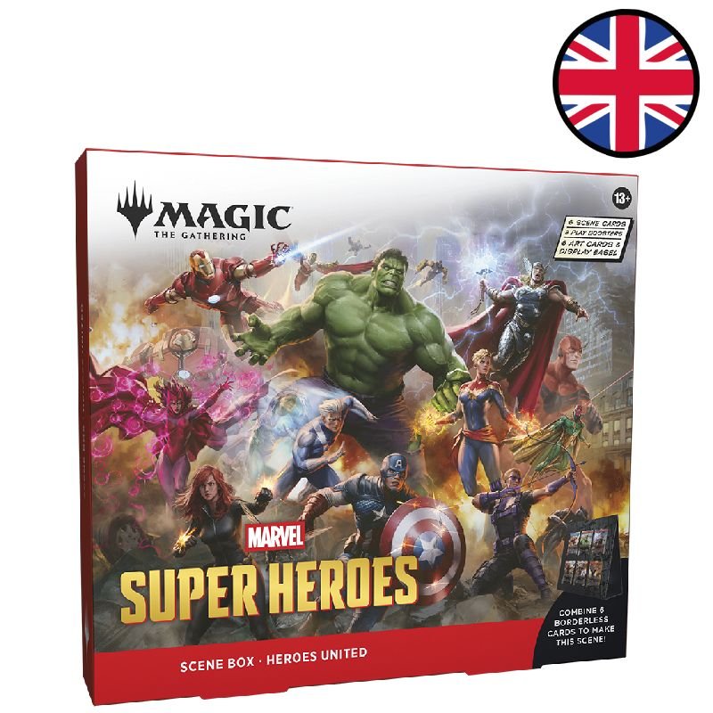 Coffret scénique Marvel Super Heroes - Heroes United - Magic EN