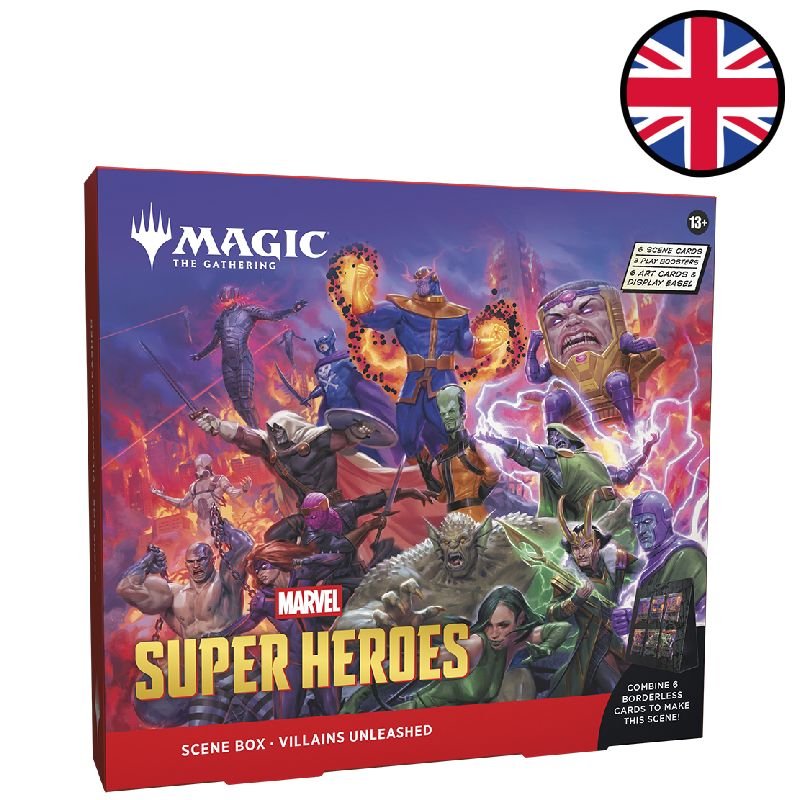Coffret scénique Marvel Super Heroes - Villains Unleashed - Magic EN