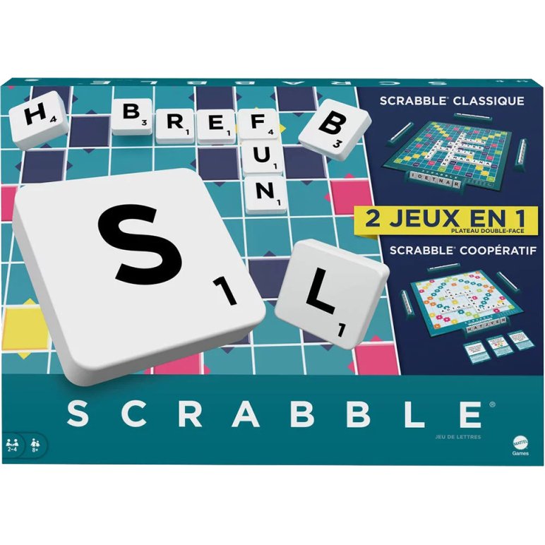 Scrabble - 2 jeux en 1
