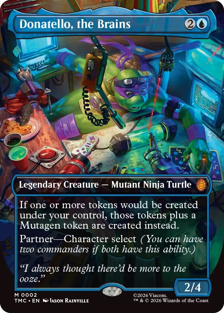 teenage mutant ninja turtles mtg cards Magic: The Gathering | - Turtle Team-Up and combat with an iconic roster of allies and enemies from four decades of time Teenage Mutant Ninja Turtles Commander