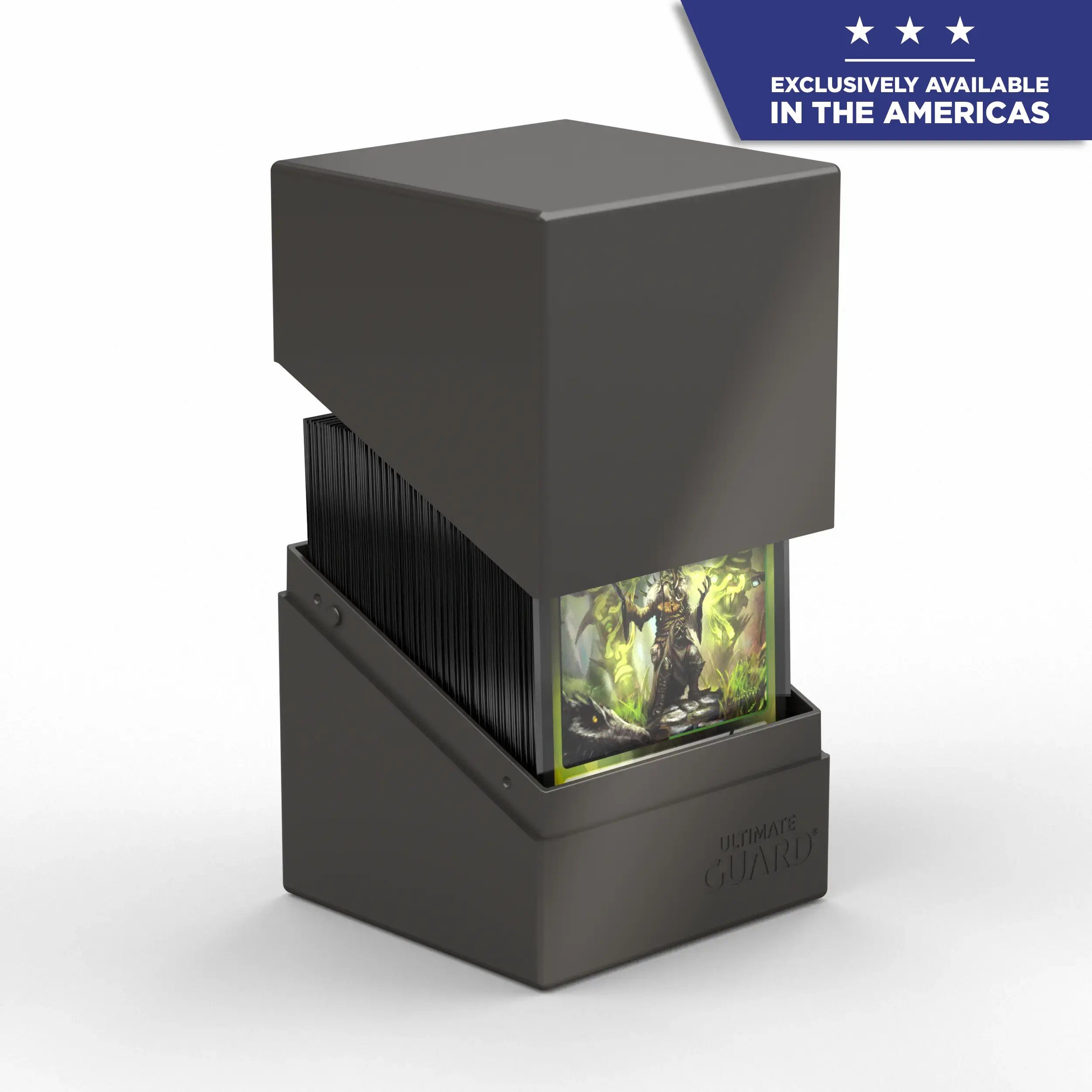 Boulder Deck Case 100+ Solid Grey - Ultimate Guard