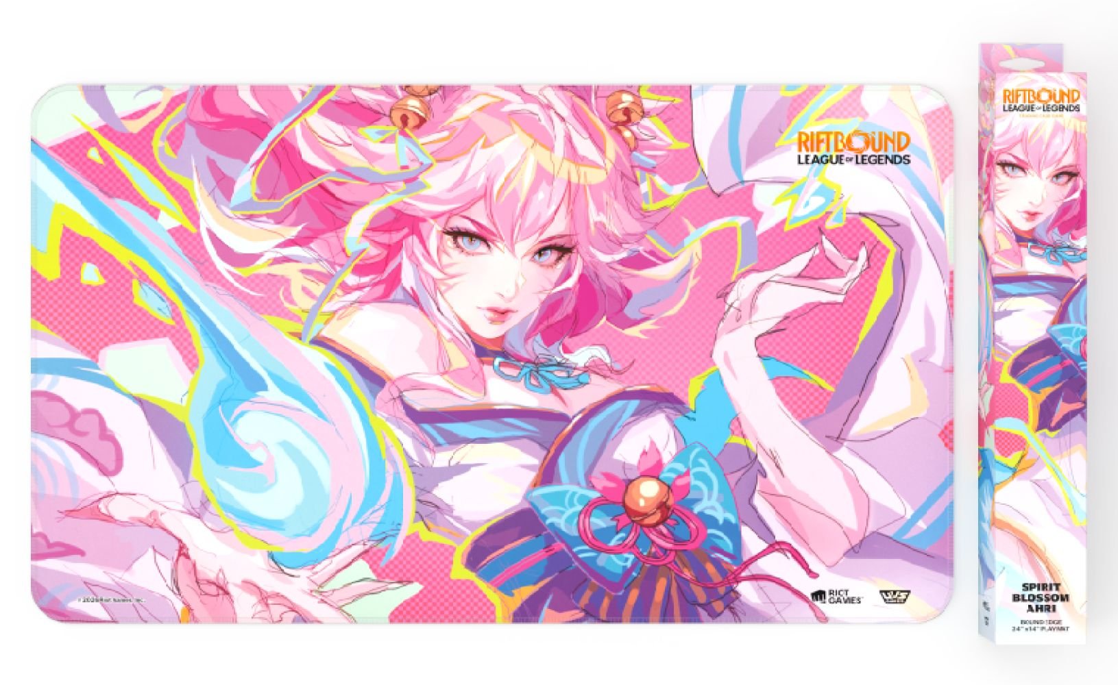 Spirit Blossom Ahri Spiritforged Playmat - Riftbound: League of