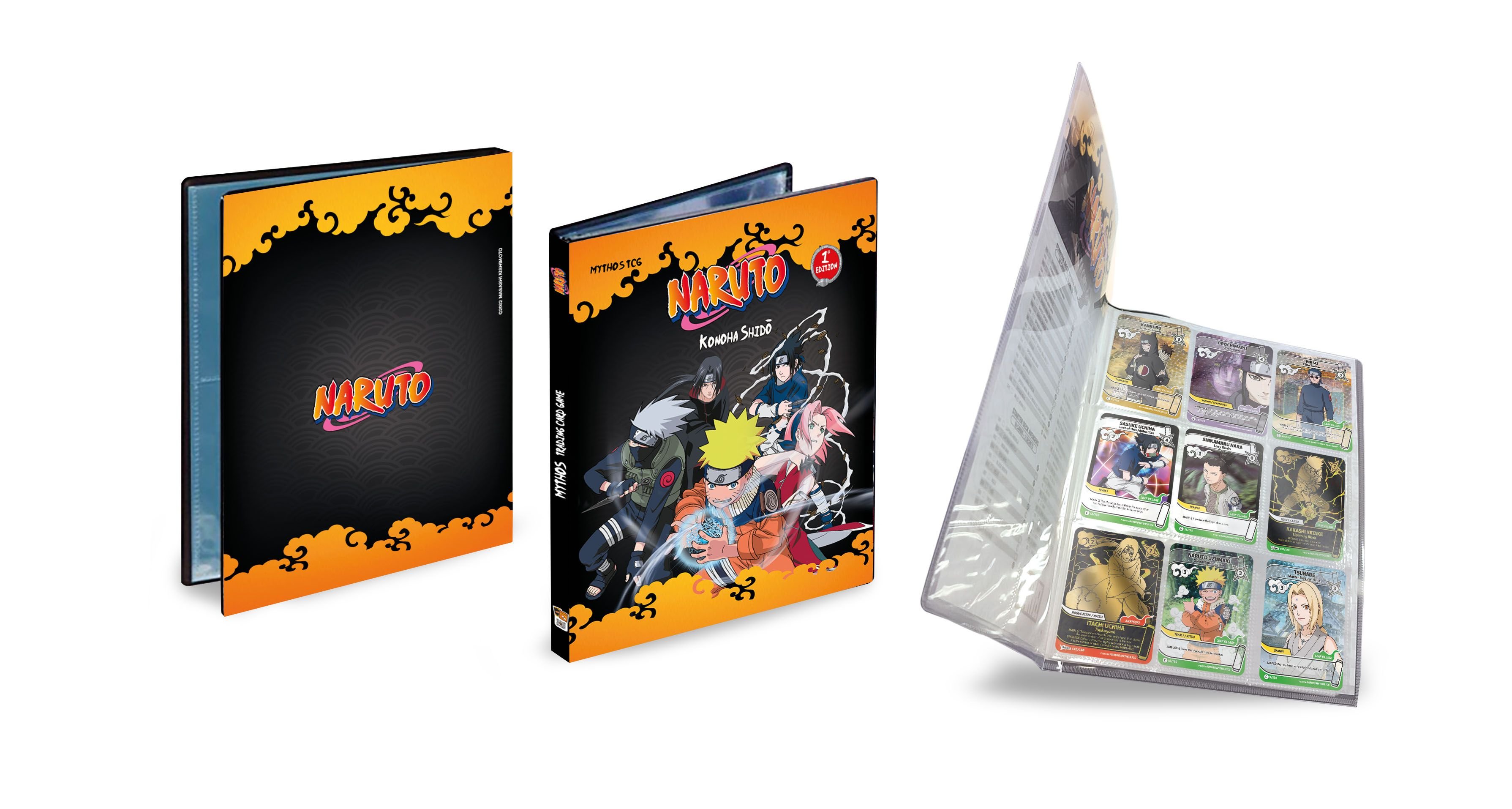naruto card binder Konoha Shidō Collector - Mythos TCG - Portfolio and binder Weiss Schwartz Binder-Kayou Naruto Blast Book &