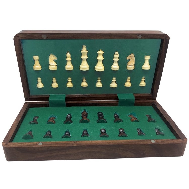 Loisirs Nouveaux- Folding Chess Set 17 cm