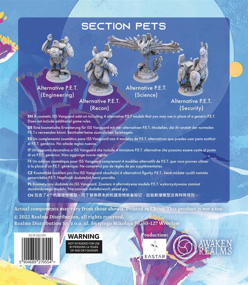 ISS Vanguard - Section PETS Expansion