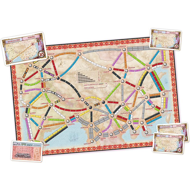 Aventuriers du rail (les) : Iberia & Corée du Sud [multilingue] - La Revanche