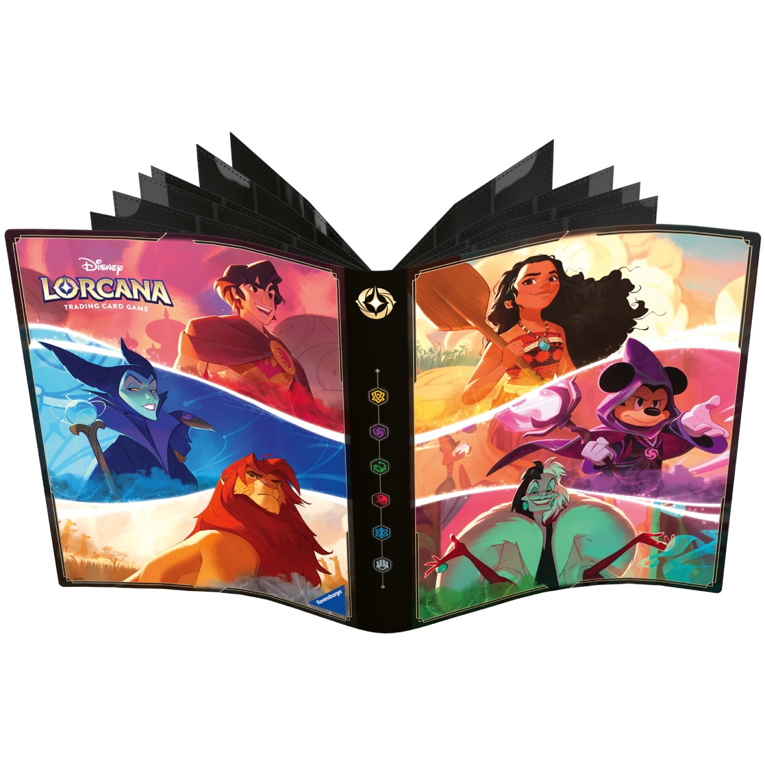 disney lorcana card binder Supplies: Stitch page portfolio KarlyPro Binder for Lorcana Cards,