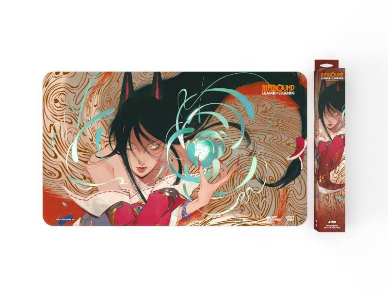 Ahri Playmat - Riftbound: League of Legends - Card game mat | Playin