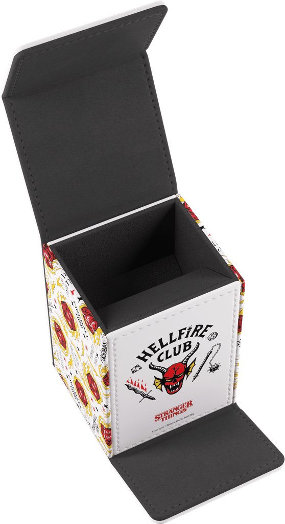 Tour à Dés Stranger Things – Hellfire Club Premium, Cube De Rangement 2 En 1 Sous Licence Officielle