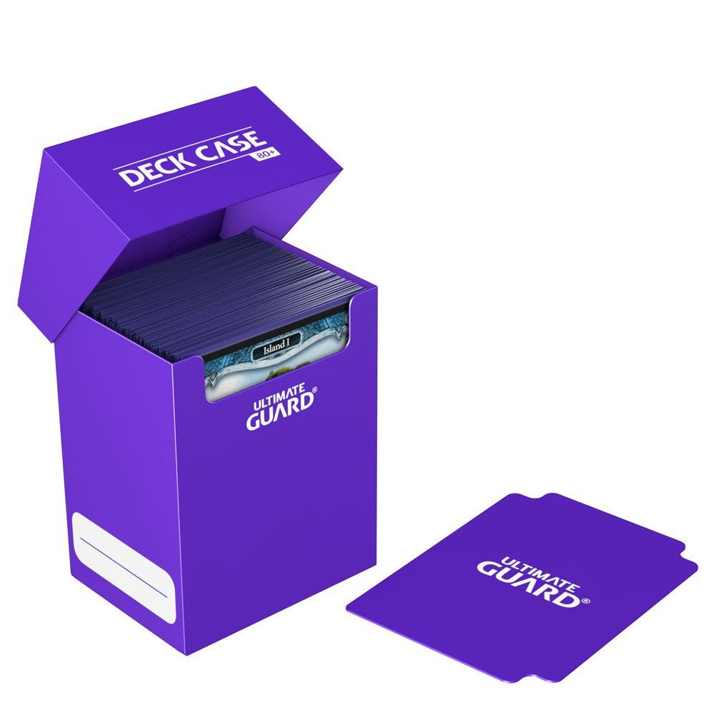 ULT] Ultimate Guard Deck Case 80+ Caja de Cartas Tamaño Estándar Viol