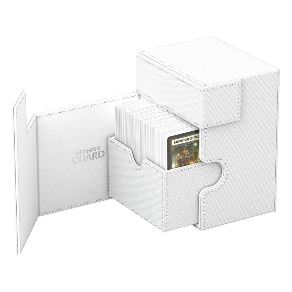 Flip'n'Tray Deck Case 133+ XenoSkin White - Ultimate Guard