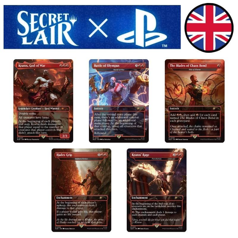 Secret Lair x Playstation - God of War: Greek - Magic EN