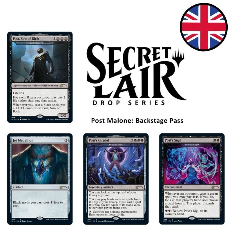Secret Lair Post Malone: Backstage Pass - Magic EN