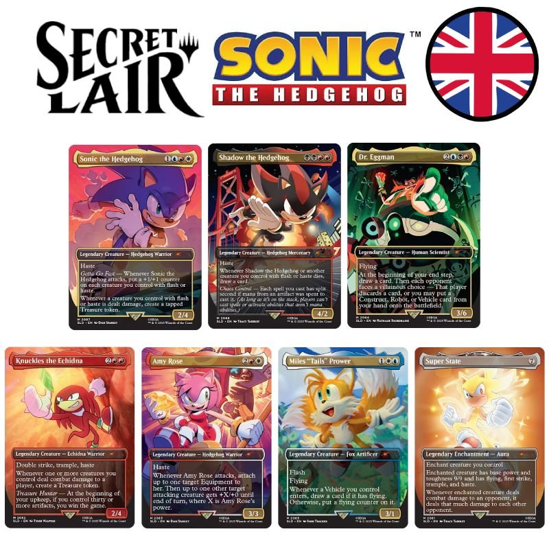 Secret Lair Sonic : Friends & Foes - Magic EN