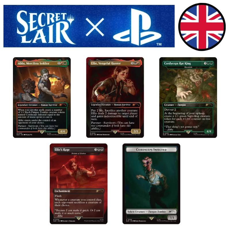 Secret Lair x Playstation - The Last of Us Part II - Magic EN