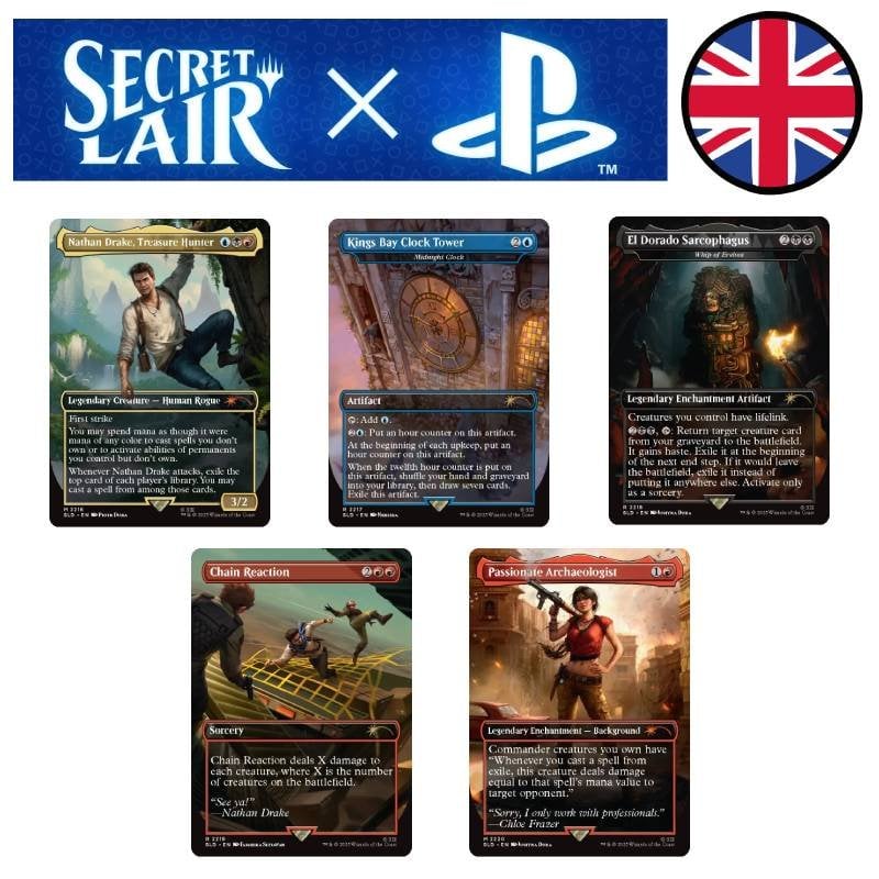 Secret Lair x Playstation - Uncharted - Magic EN