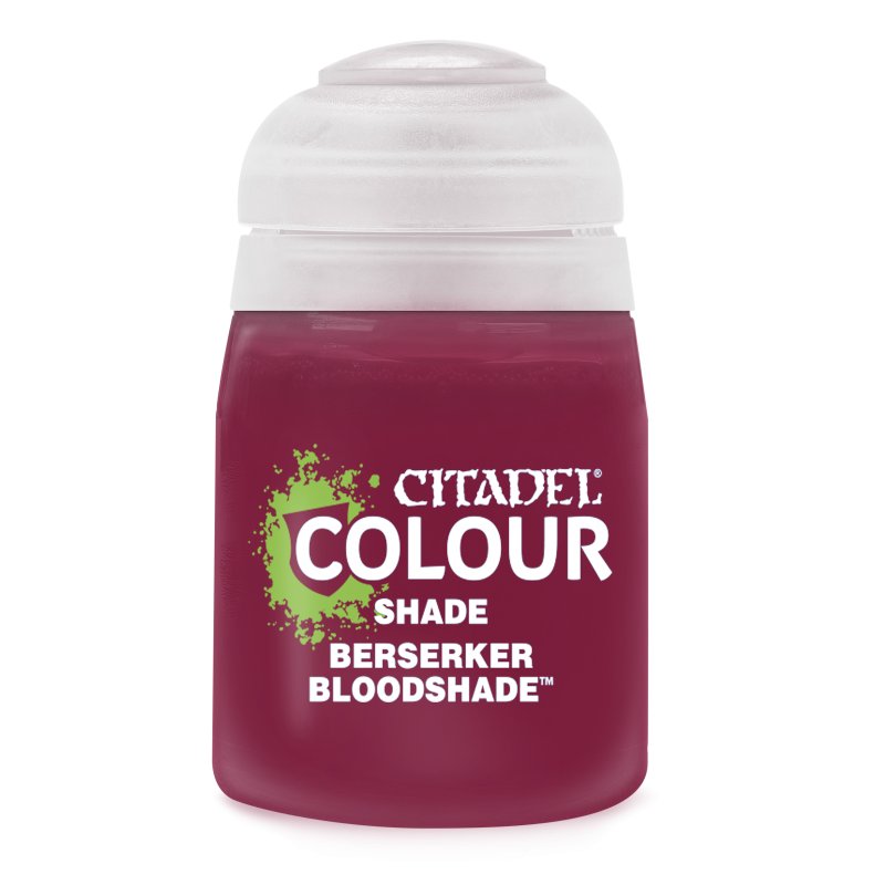 Pot of Shade Berserker Bloodshade paint 18ml 24-34 - Citadel Colour