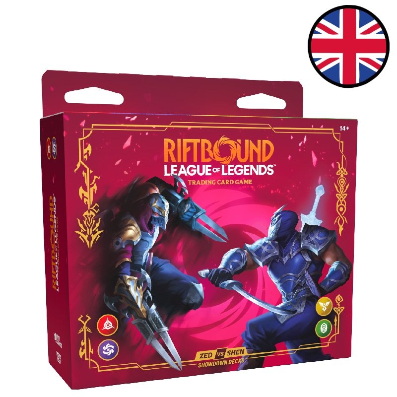 Coffret Champion Deck Showdown Vendetta - Zed vs Shen - Riftbound: League of Legends TCG EN