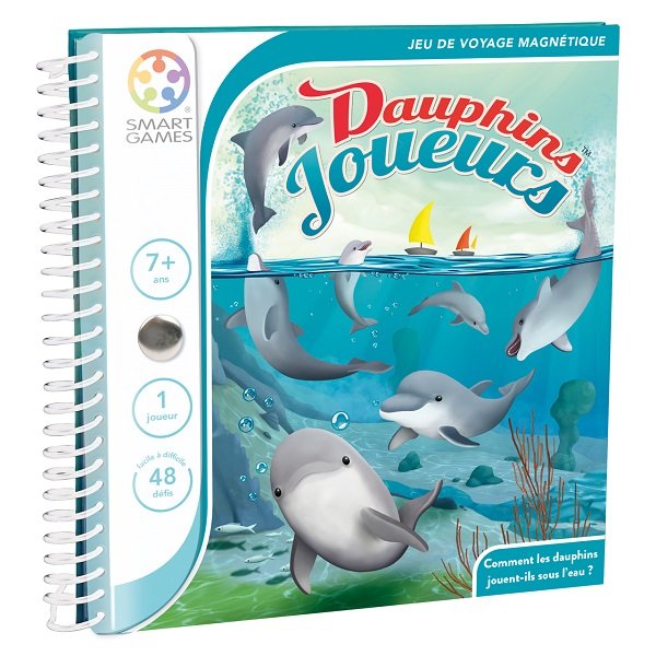 Dauphins Joueurs - Livre Magnétique