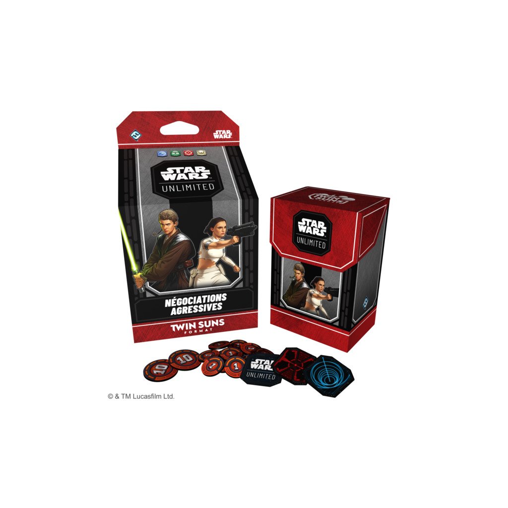 Twin Suns 2026 Deck - Aggressive Negotiations - Star Wars Unlimited FR