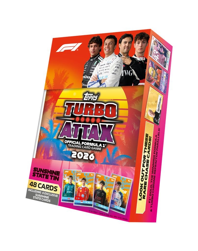 turbo attax rare cards Topps F1 Starter Packages 2025 | Includes 20 Turbo Attax F1 Turbo Attax 2026-27 Mega