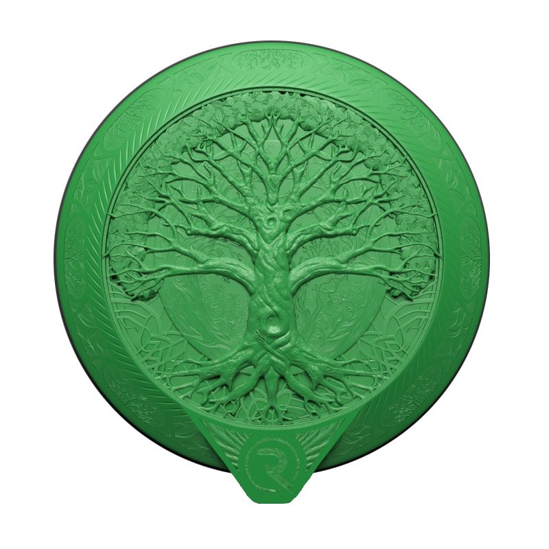 Swapable magnetic faceplate - Green mana - Replicant