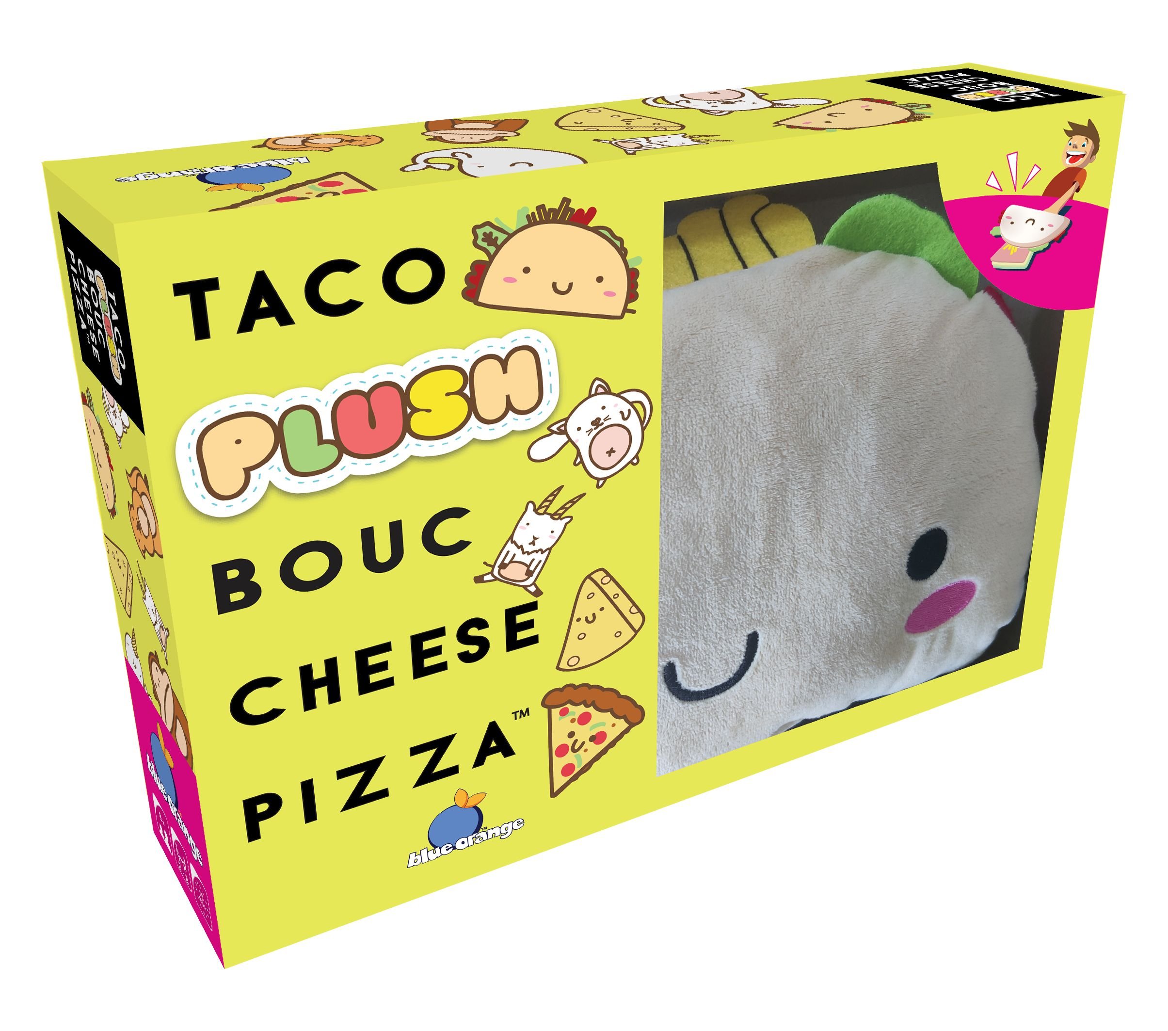 Taco Plush Bouc Cheese Pizza