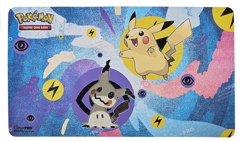 Tapis Pokémon Pikachu et Mimiqui - Ultra Pro