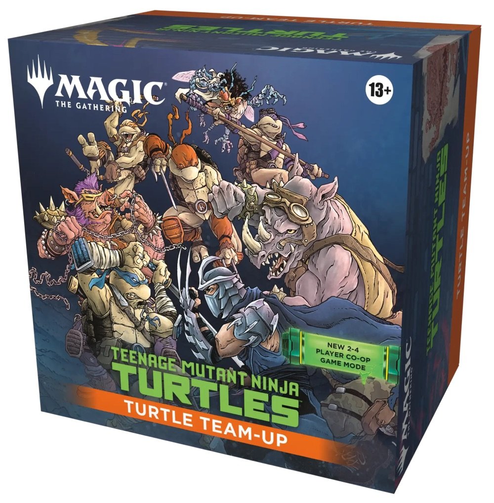 Boîte de rangement illustrée Tortues Ninja Turtle Team-Up - Magic