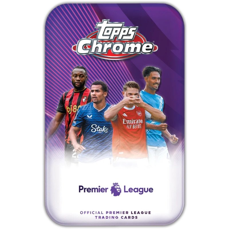 2026 Topps Chrome Premier League Tin - Topps
