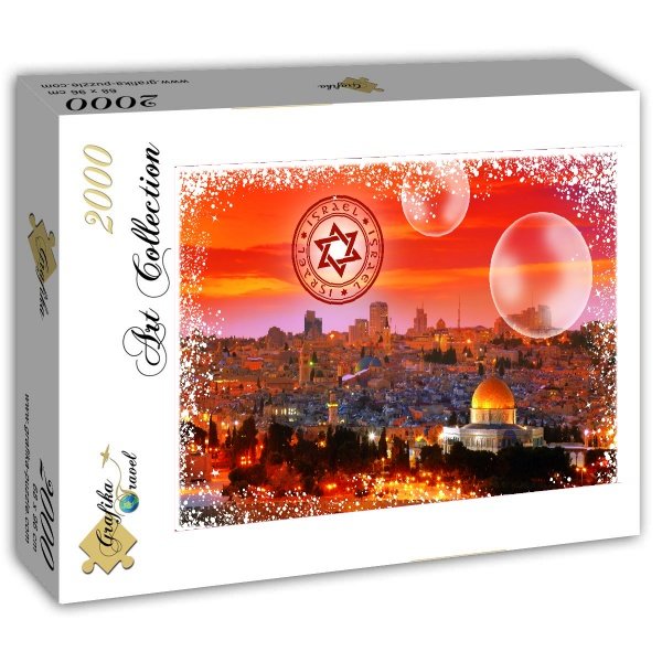 Jigsaw Puzzle 2000 Pieces - Art Travel around the World Israel - Grafika